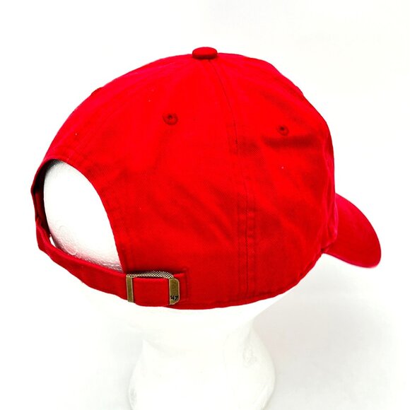 Chicago Blackhawks NHL Adjustable Flop Cap Hat 47 Brand Embroidered Logo OSFA - Picture 10 of 15